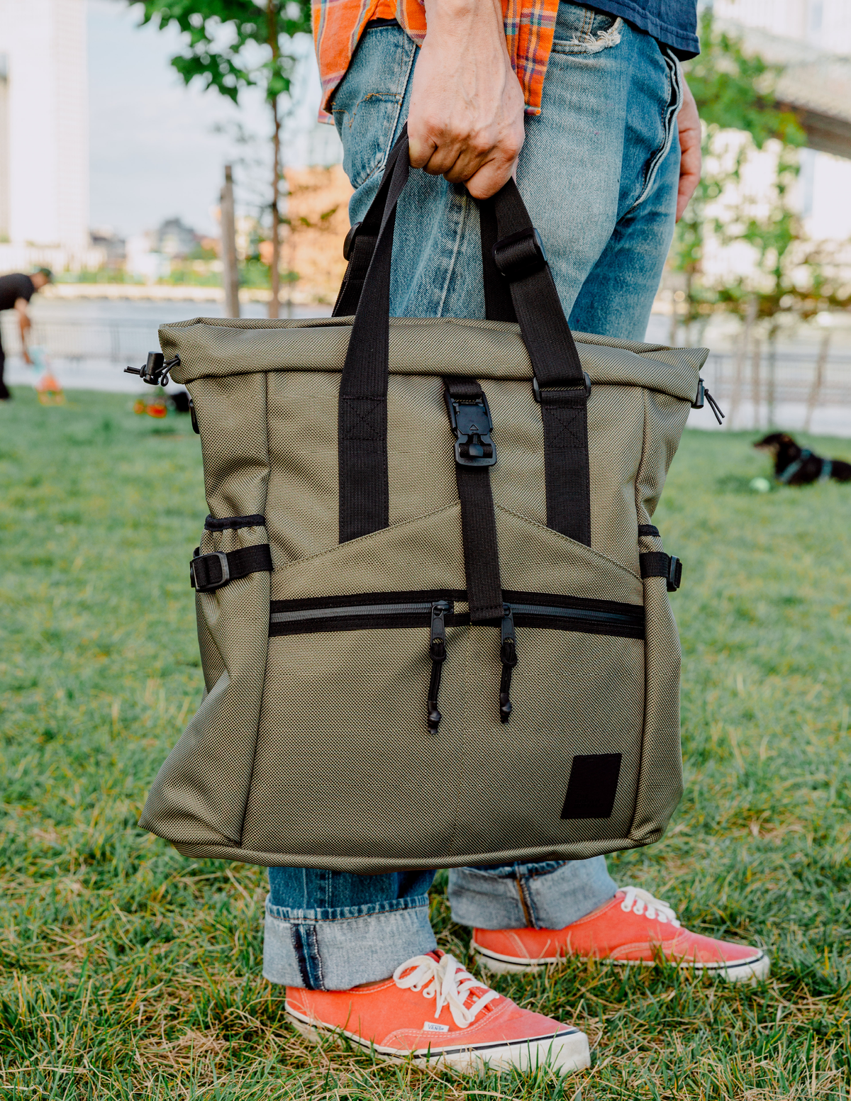 Conceal Tote - CORDURA 1050D Ballistic Nylon Ranger Green