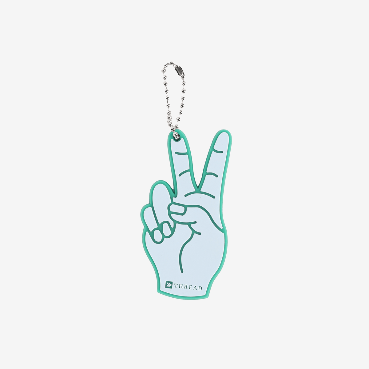 Peace Fingers - Keychain