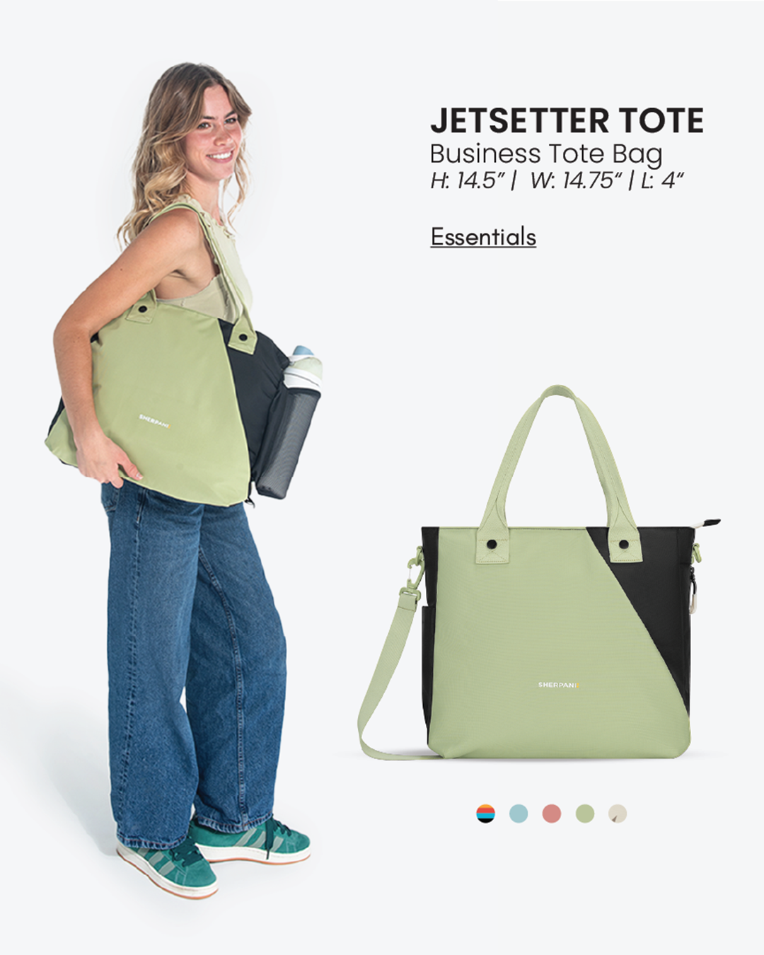 Jetsetter Tote | Business Tote Bag