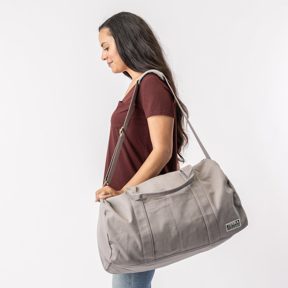travel duffle bag#color_cloud-grey