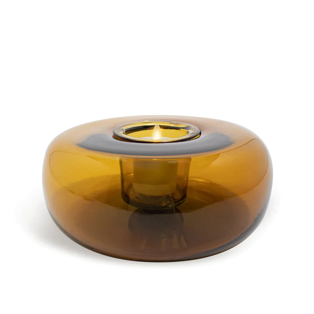 Glass Tubular w Luminara Flameless