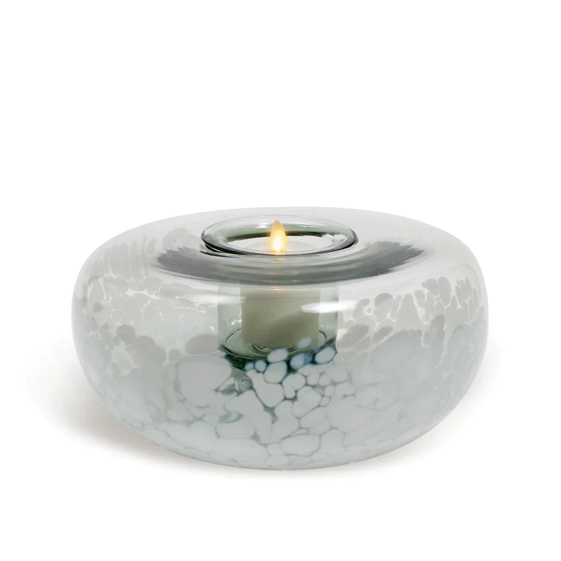 Glass Tubular w Luminara Flameless