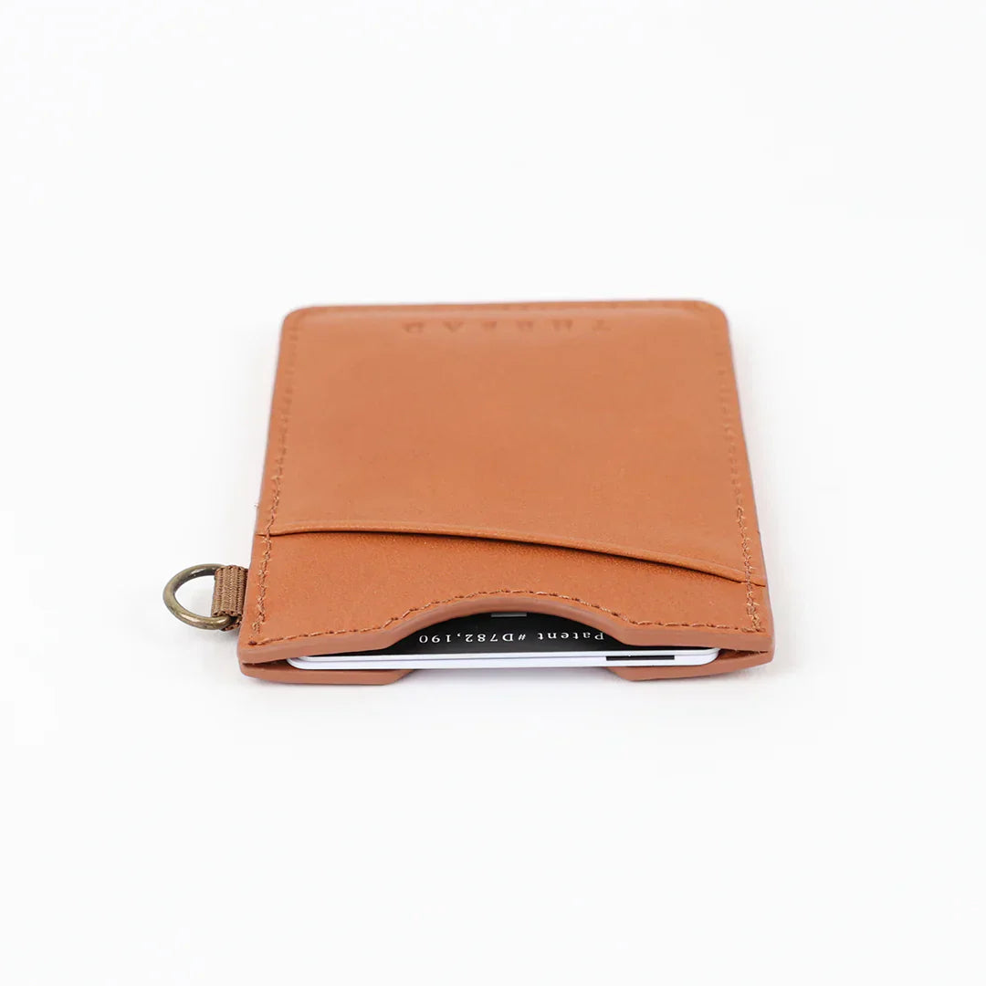 Vertical Leather Wallet - Acadia - Thread®