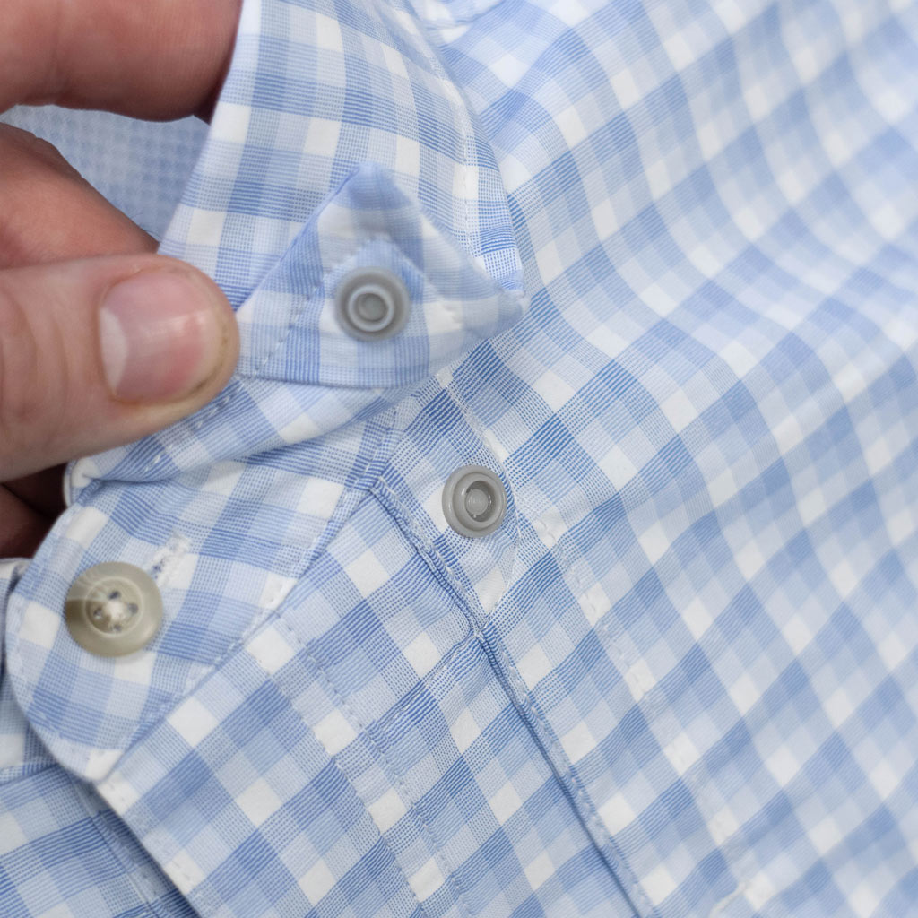Collar snap close up