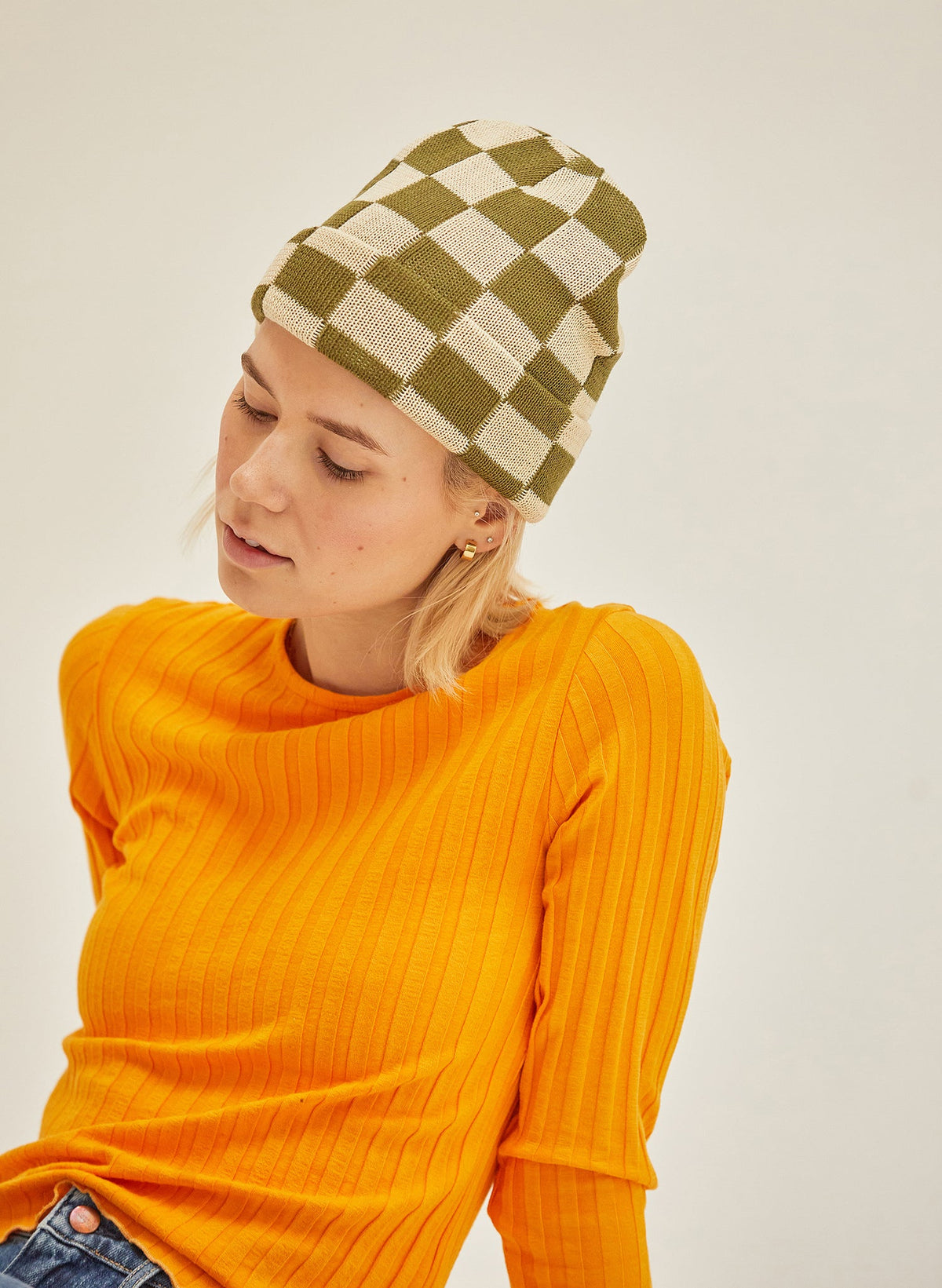 Weld Mfg Checkerboard Beanies | Best Blank Wholesale Hats | Warm Comfy Beanie Hats | Knit Beanies | Hemp Hats | Hemp Beanies | Hemp Clothing | Wholesale Hat Sourcing