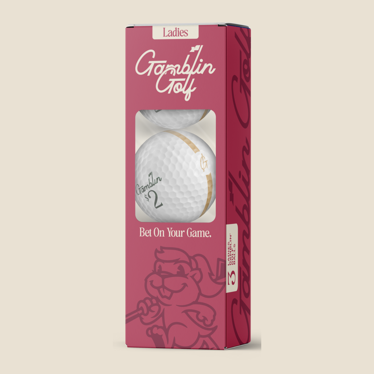 Womens Gamblin' Golf - Pack of 12 Balls