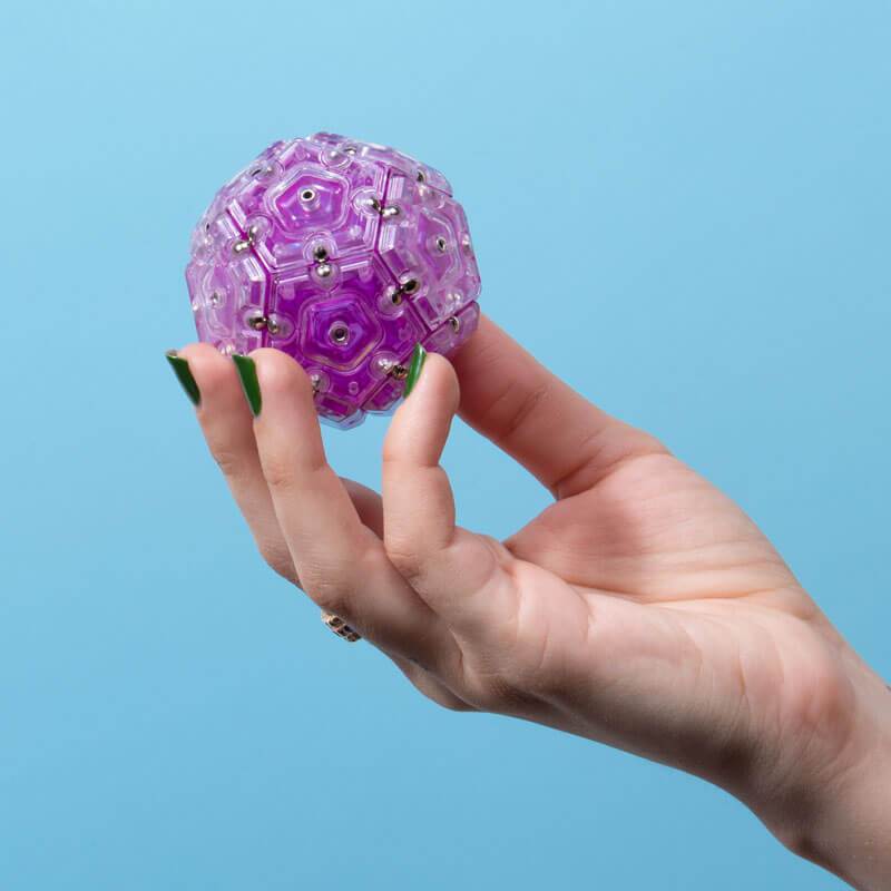 Geode Magnetic Fidget Sphere