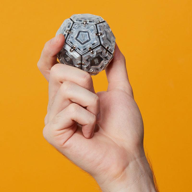 Geode Magnetic Fidget Sphere