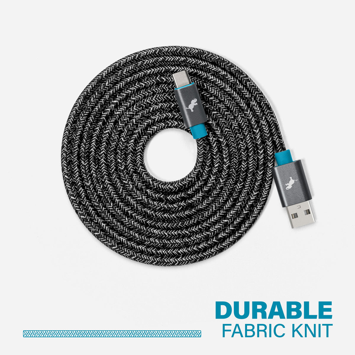 PowerKnit USB-C to USB-A