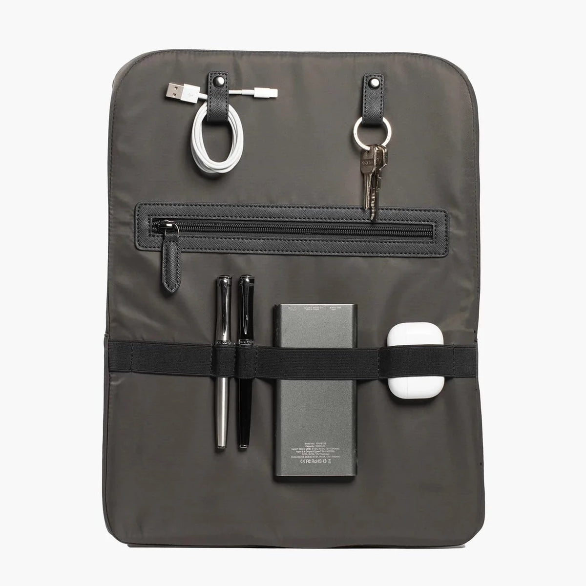 Earthen Recycled Leather Backpack