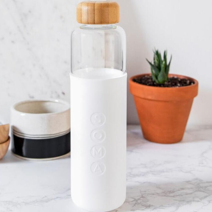 V2 17 oz. Glass Water Bottle