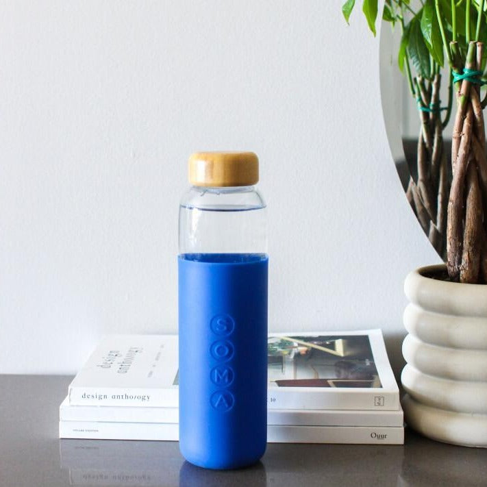V2 17 oz. Glass Water Bottle
